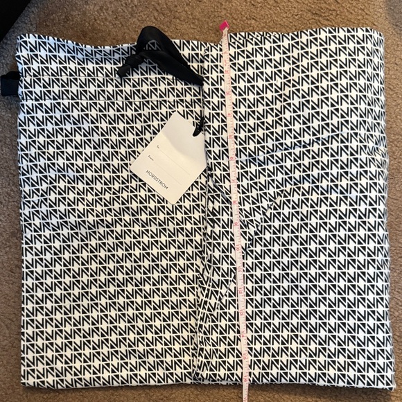 Nordstrom Other - Nordstrom Monogram Black and White Pencil Skirt